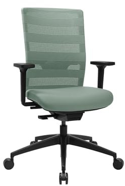 TOPSTAR Bürodrehstuhl mit Synchrontechnik Mint 450-570 mm mit Armlehnen Tragfähigkeit 110 kg 1 pièces