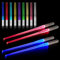 CJBIN Iluminados Palillos, 2 Pares Lightsaber Chopsticks con 9 Modos de Color, Palillos Luminosos sin Bpa, Palillos de Luz Led,Reutilizables,Lavable a Máquina,Palillos Espada Laser para Cocina Fiesta