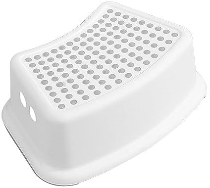 Toiletten Fußhocker Hoch Tritthocker Kinder Tritt Schemel, Abführhilfe Stuhl Hockstuhl Toilettenhocker, Stabiler Toilettenhocker Kinder mit rutschfest Füße und Oberfläche für Toilette Badezimmer