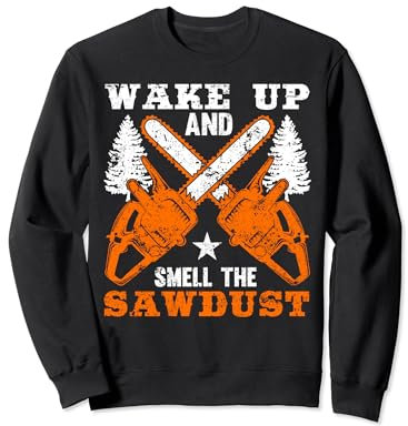 Lumberjack Logging Chainsaw Sweatshirt