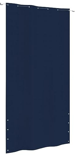 Homgoday Paravent für den Außenbereich, Windschutz für Balkon, blau, 140 x 240 cm aus Oxford-Gewebe, für den Außenbereich, Trennwand für den Garten, Trennwand für den Außenbereich