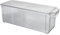 Beufee Prep Containers with Lids, Clear Food Storage Box Stackable Kitchen Storage Bins Clear Stackable Storage Bins with Lids for Home (Narrow and tall (with lid))