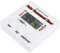 Alasum Poker-Timer Poker-Dealer-Button mit Timer Küchentimer Handbuch Poker-Shot-Uhr Track-Timer Mahjong-Timer Countdown Uhr Poker zubehör Party-Tools digitaler Timer Kunststoffe Weiß
