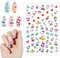 Nagelsticker, Katze Nailart Sticker Kawaii Sticker Nagelsticker Kinder Cartoon Niedliche Cartoon Nagelkunstaufkleber Geschenke für Mädchen Damen Kinder(70+ Decals)