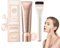 Long-Lasting Liquid Foundation Flüssige Concealer-Grundlage Matte Flüssige Concealer Foundation Full Coverage Cream Makellose Creme Glatt Lang anhaltend Wischfest Und Wasserfest (Elfenbein, 30 g)