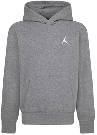 Nike Jordan Felpa da Ragazzi con Cappuccio MJ Brooklyn Grigia Taglia M (137-147 CM) Codice 95D392-GEH