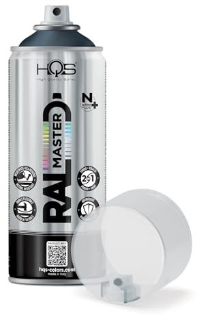 HQS RAL MASTER Lackspray 400 ml Nitro RAL-Farben (1, RAL 7016 Anthrazitgrau matt)