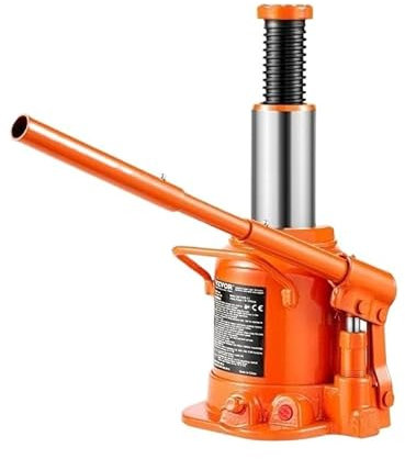 Pompa idraulica elettrica Cric Idraulico A Bottiglia, Cric A Bottiglia Saldato Da 20/30/50 Tonnellate Con Manico Lungo, Per Auto, Pick-up, Camion, Camper, Riparazione Auto Pompa Idraulica ad Aria Azio