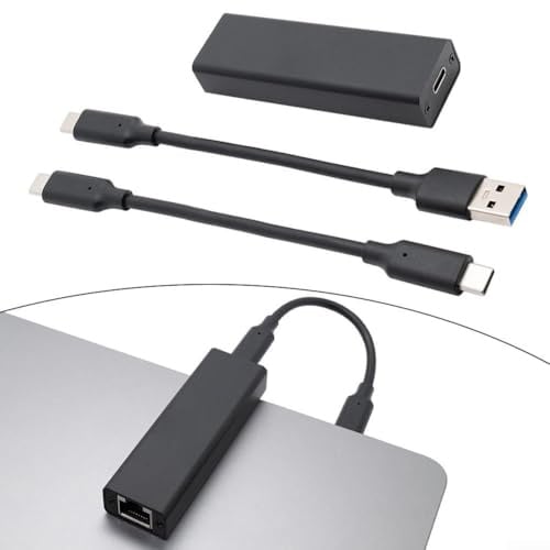 5GbE Ethernet Adapter WP-UT5 USB 3.2 Network Card, for Realtek RTL8157 Wired LAN Connection, 5Gbps Data Rate Aluminum Shell Nylon Cable