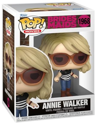 Funko POP! Movies: Bridesmaids - Annie Walker | Offizieller Fanartikel und Merch - Vinyl Sammelfigur als Regal Deko - Geschenkidee zum Geburtstag für Fans und Sammler