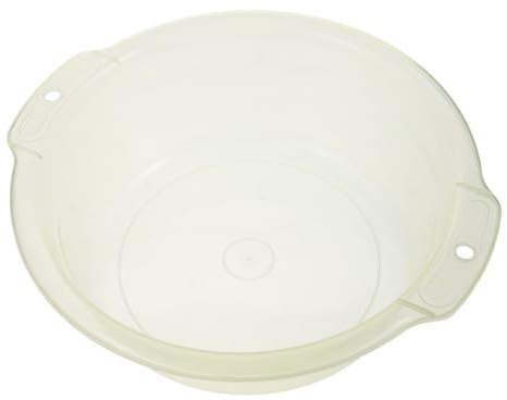 DIYEAH Portable Waschbecken Transparente Waschschüssel für Gesicht Füße und Robustes Vielseitiges Waschbecken für Zuhause und Camping Praktisch und Langlebig und Bruchsicher