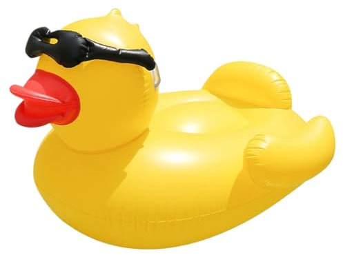 Bouée Canard Gonflable - Flotteur Canard Piscine,Jouets Aquatiques Gonflables pour Adultes Été Jardin Piscine Plage Lac