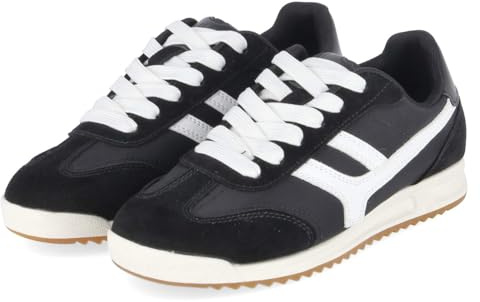 BULLBOXER 6FF1310101 2100 Damen Sneaker Low Synthetik, Leder & Textil in schwarz - Gr. 36