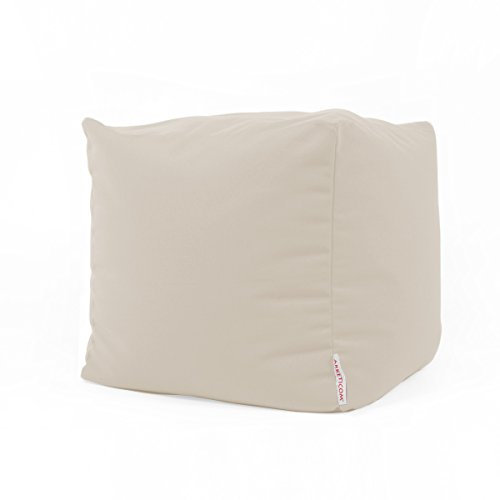 Arketicom Design-Sitzsack für den Außenbereich, Sessel, Fußhocker, Design, Garten, Wohnzimmer, Einrichtung, modernes Haus, weich, mit Polystyrol-Kugeln gepolstert, für Terrasse und Pool