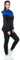 Violento Damen Trainingsanzug | 0984 (S, Schwarz-Blau)
