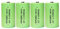 Set di 4 batterie ricaricabili D 1,2 V 10000 mAh LR20 R20 HR20 - ACCUMULATORE NI-MH NI-MH, ottime prestazioni, bassa autoscarica, ideale per i telecomandi, i giocattoli, gli strumenti, le radio, ecc.