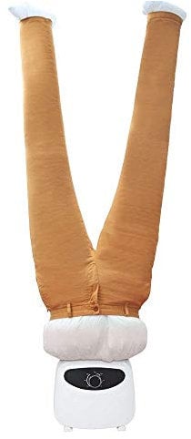 Dry Magic, Adattatore asciugatore 2 in 1, asciugatura e stiratura, manichino ad aria calda, non necessita di stiratura, Adattatore pantaloni