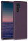 kwmobile Case kompatibel mit Huawei P30 Pro Hülle - Schutzhülle aus Silikon metallisch schimmernd - Handyhülle Metallic Brombeere