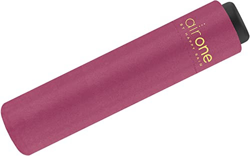 Happy Rain Air One Pocket Regenschirm Pink Peacock 90 cm