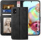 YATWIN Handyhülle Samsung Galaxy A71 Hülle, Klapphülle Samsung A71 Premium Leder Brieftasche Schutzhülle [Kartenfach] [Magnet] [Stand] Handytasche Case für Samsung A71, Schwarz