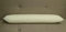 Hollow fibre Filled Draught Excluder Draft Insulator Long Door Cushion- wind Stopper -Rectangular Shape-Double Stitched Edges in 9”x37” White