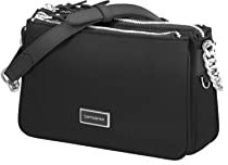 Samsonite Karissa 2.0 Sac bandoulière 3 compartiments Noir 23 cm