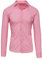 Evoga Camicia Uomo Slim Fit Elegante Casual Elasticizzata Aderente in Cotone Stretch (XXL, Rosa Cipria)