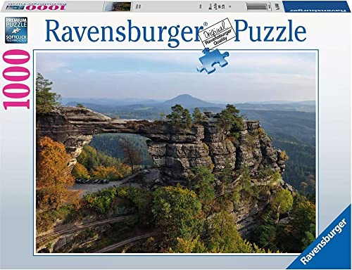 Ravensburger Tschechische Republik 1000 Teile. Puzzle für Erwachsene und Kinder ab 14 Jahren (Pravcice-Tor)