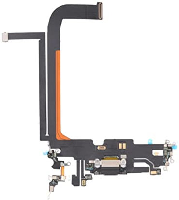 fonefunshop Compatible With iPhone 13 Pro max Compatible Charging Port Black