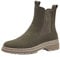 Tamaris Damen Chelsea Boots Leder; OLIVE/grün; 41 EU