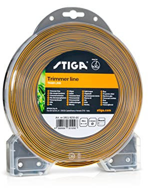 Stiga Cavo per Tagliabordi Tiger, Nylon, 87m, Diametro 2.4mm, Rotondo, Materiale Stratificato