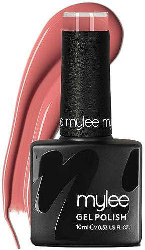 Mylee Gel Nail Polish 10ml [Mars Rock] UV/LED Soak-Off Nail Art Manicure Pedicure for Professional, Salon & Home Use [Autumn/Winter 2023] - Long Lasting & Easy to Apply