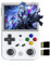 Anbernic RG353V Handheld Spielekonsole kompatibel mit Dual OS Android 11 and Linux System, Support 2.4G/5G WiFi 4.2 Bluetooth 64G SD Card, 3200mAH Hochkapazitätsbatterie,Weiß