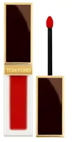 Tom Ford Liquid Lip Luxe Matte - Scarlet Rouge (warm toned meidum dark red) 0.20 oz / 6 ml.