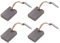Be In Your Mind 2 pares de cepillos de carbón para alternador Oldtimer 6 x 14 x 19 mm 1107014144 1107014125 compatible con Bosch LJ/GEH 90/12, REE 75/12 1800, LJ/GEG 200/6