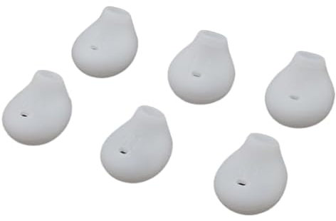 INF Copri-punte per auricolari in-ear in silicone per Samsung Galaxy S6/S7, Note5/Note7, viaggi e uso quotidiano, 10 paia di punte per auricolari