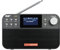 Radio with DAB+/FM,DAB Plus Digitalradio, Tragbares Klein Küchenradio mit Sleep-Timer,60 Voreingestellte Sender,2.4 großes LCD Display,Radio Klein Geeignet für Küche Reisen(Schwarz)