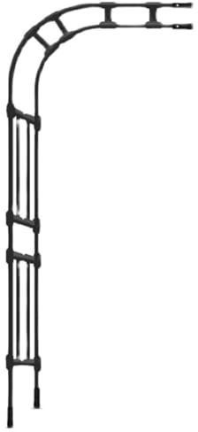 Wooden Garden Arch Trellis 90cm Half Arbour Rose Arches for Backyard Lawn Patio Decorative Courtyard Trellis (Size:90cm/35.4in)
