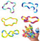 WeddHuis 5 piezas Tangle Fidget Toy, Twisty Fidget Toy, juguetes de estimulación para aliviar el estrés, ayuda para la coordinación mano-ojo, para niños/adultos con autismo sensorial, Silent