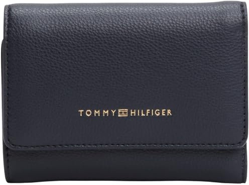 Tommy Hilfiger Damen Geldbörse Logotape Trifold Klein, Blau (Space Blue Corp), Einheitsgröße