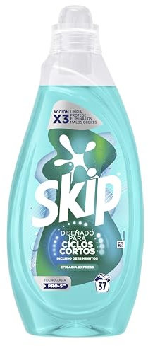 Skip Detergente Ciclos Cortos Eficacia Express 37 LAV