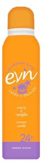 EVIN | Deodorante Donna Spray Cocco e Vaniglia, Profumo Caldo e Floreale, Formula Attiva per 24h, 150ml