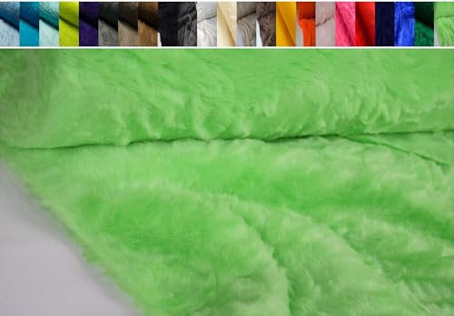 Fabrics-City Kiwi softig zotty teddyfell kurzhaarig stoff für Kinder, Dekoration, Kuscheltiere, Mode, diy-Projekte, Baby, Nähen, Heimtextilien, Kuscheldecken, Accessoires, 4103