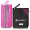 VENTURE 4TH Mikrofaser-Reisehandtuch – Sporthandtuch: verstaubares persönliches Microtuch für sportliche Männer und Frauen – flauschig und saugfähig (Rosa-Grau, Medium)