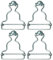 Trimming Shop Silber 45mm x 30mm Dungaree Schnallen Metall Clip Verbindungen für Strumpfhalter,Hand Beutel,Jacken, Overalls, Riemen, Kinder Latzhose, DIY Bekleidung - Silbern, 10pcs