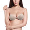 Semme Reggiseno Nudo Invisibile con Adesivo Push up Senza Spalline Imbottito Senza Spalline Imbottito Spesso 3 cm(Skin B)