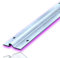 Déco Fer Forge -Rail De Portail Coulissant 2 M Gorge Ronde En U À Visser - Epaisseur 3mm- Acier Zingué- Roue Galet Gorge en U- Portails extérieur Fer Alu Pvc -Portes coulissantes - Produit de qualité