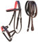 Unbekannt Horse Western 7710, Braun/Pink, Cob