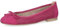 CAPRICE Donna 9-22185-42, Ballerine, Fucsia Suede, 41 EU