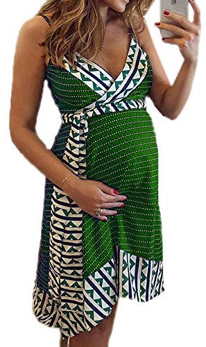 Robe de maternité pour Femmes, Robe Enceinte d'été Robe d'été Femmes Robe de Chambre Chemises Pyjamas Robes de Grossesse, Tailles Plus